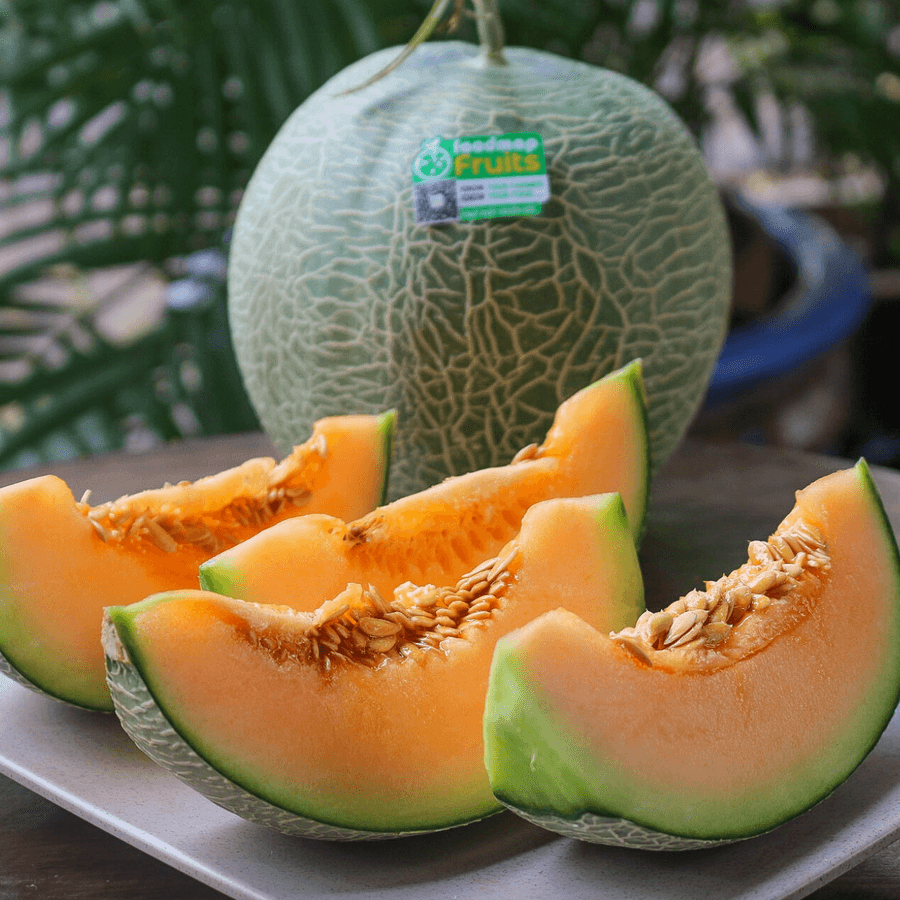 Dưa Lưới Tròn Ruột Cam - Foodmap Fruits
